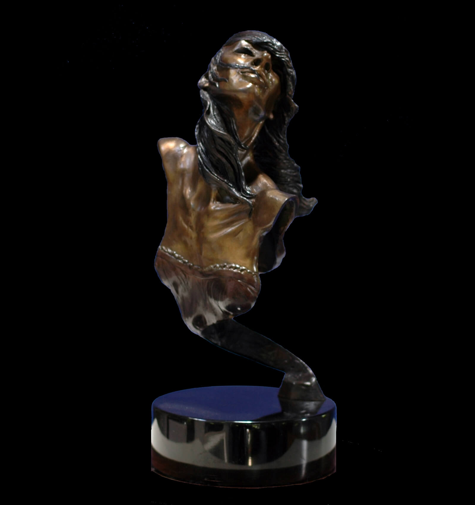 Heather Bust ⋆ Andrew Devries ⋆ Figurative Bronze Sculpture And Paintings